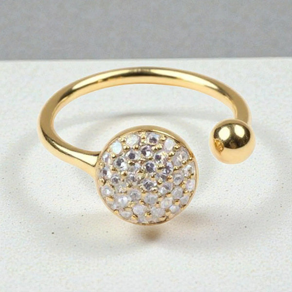 Bagues dorées à l'or fin 24 carats à - de 20€