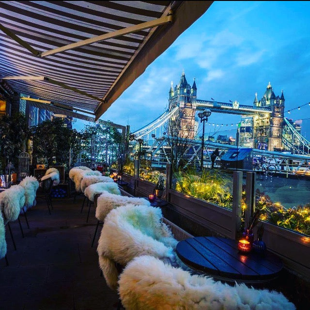 Image du tower bridge vu du restaurant