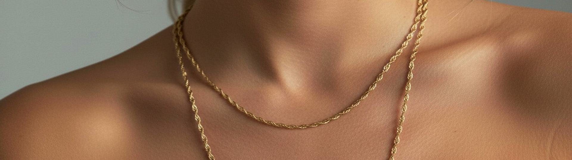 Représentation de colliers torsadés collection twist - format 16:9
