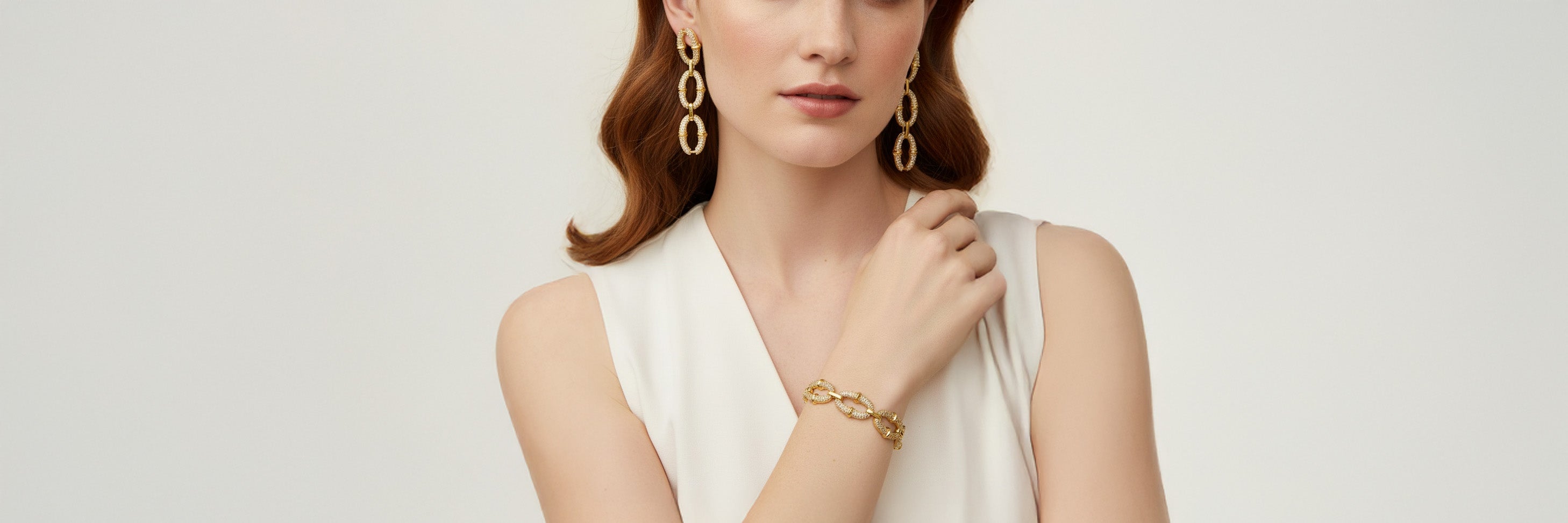 Représentation mannequin portant bijoux Secure