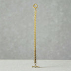 Représentation du bracelet gourmette sweetheart sur fond studio